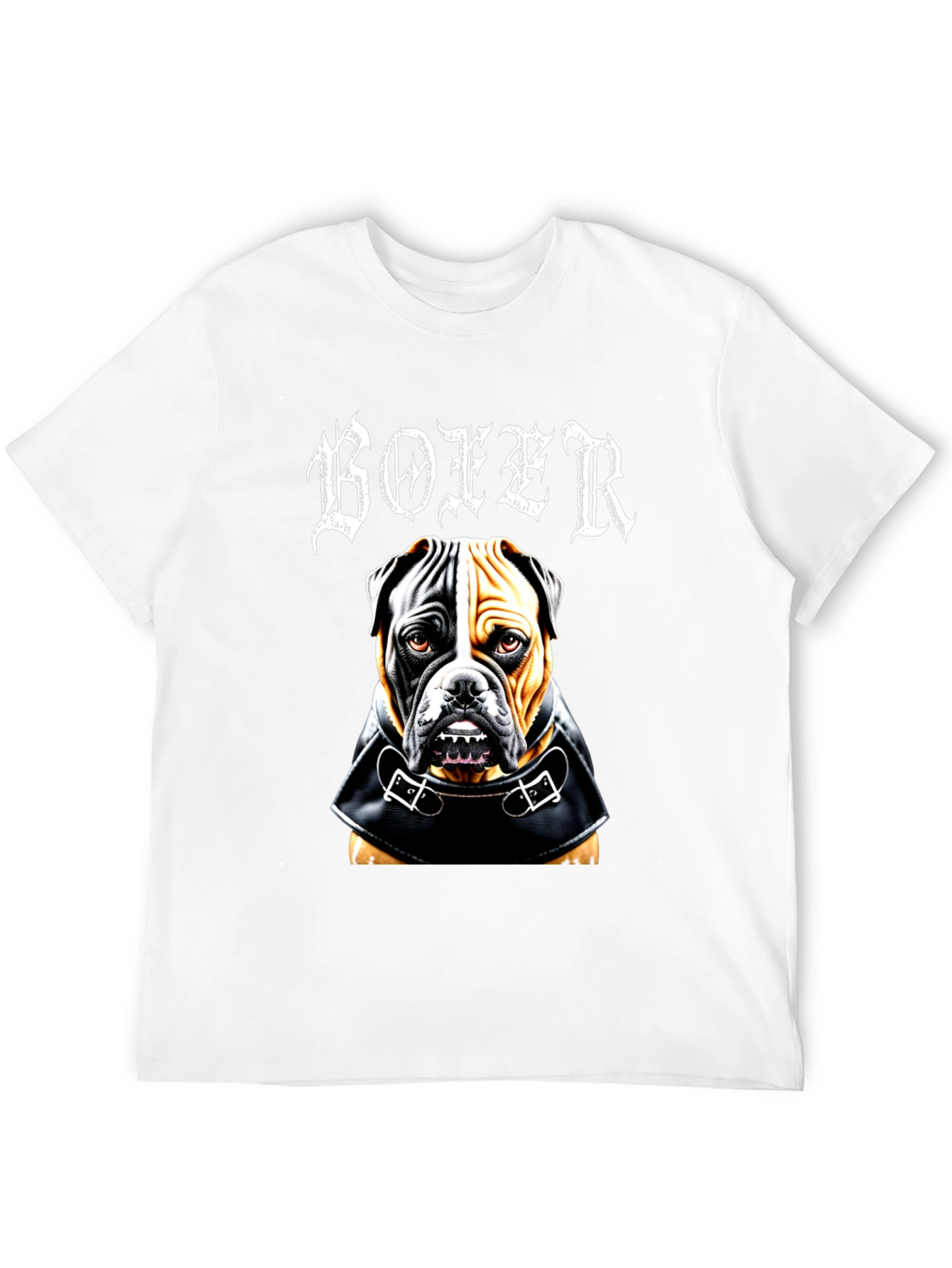 Camiseta Hombre Diseño Bóer Perro