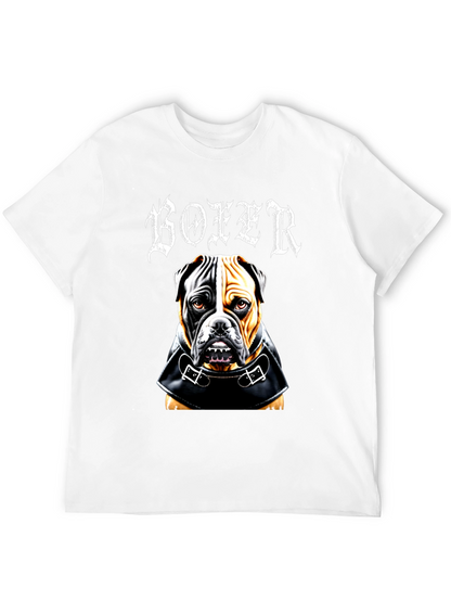 Camiseta Hombre Diseño Bóer Perro