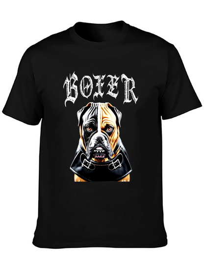 Camiseta Hombre Diseño Bóer Perro