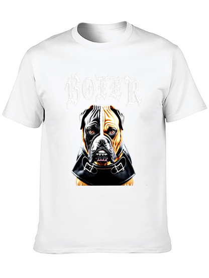 Camiseta Hombre Diseño Bóer Perro