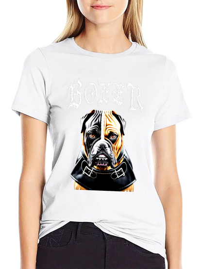 Camiseta Hombre Diseño Bóer Perro