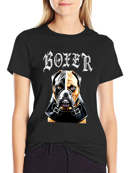 Camiseta Hombre Diseño Bóer Perro
