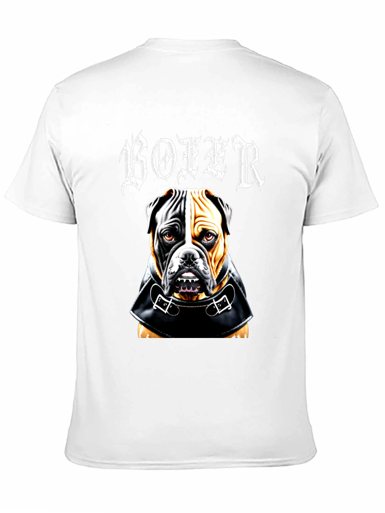Camiseta Hombre Diseño Bóer Perro