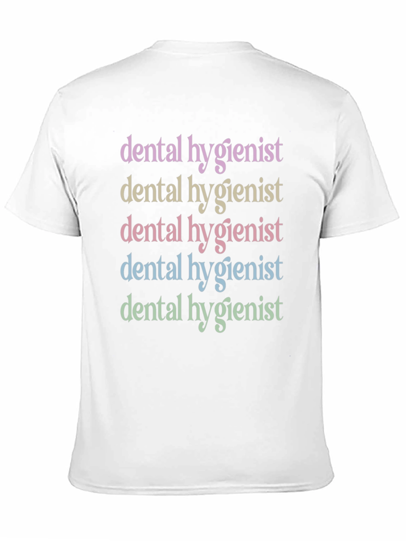 Camiseta Dental Higienista Diseño Retro