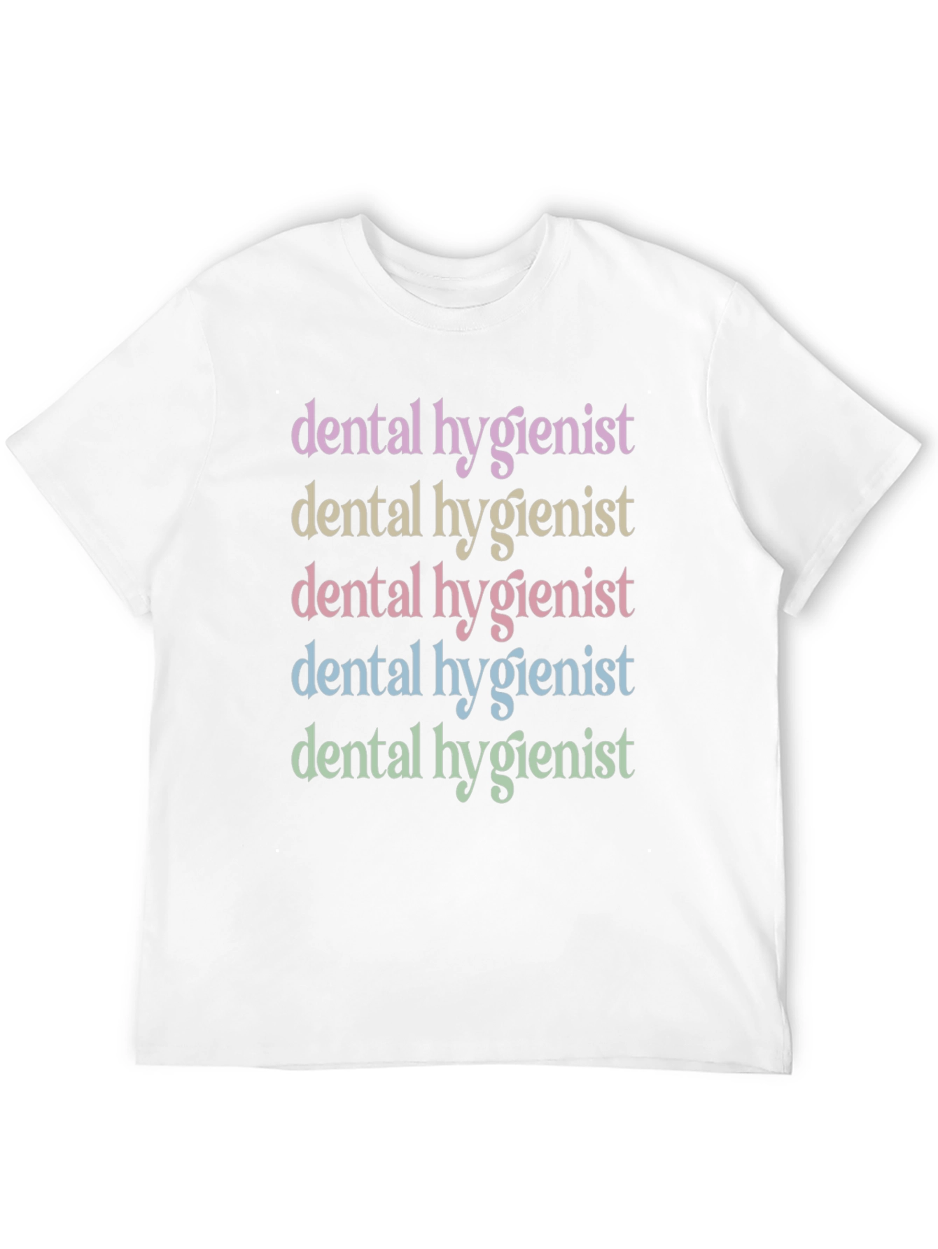 Camiseta Dental Higienista Diseño Retro