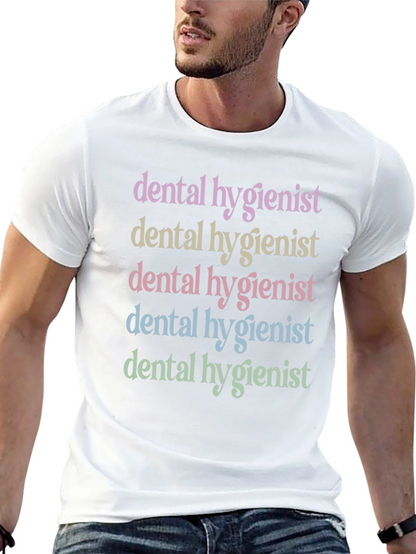 Camiseta Dental Higienista Diseño Retro