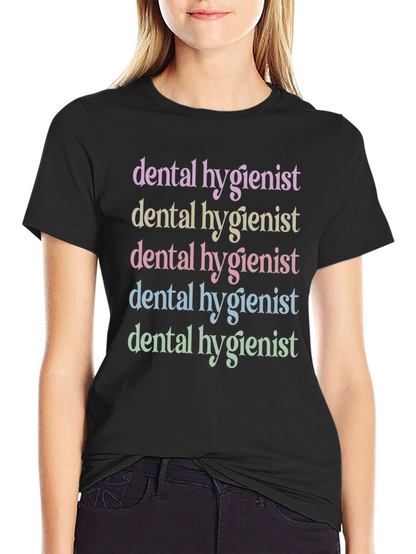 Camiseta Dental Higienista Diseño Retro