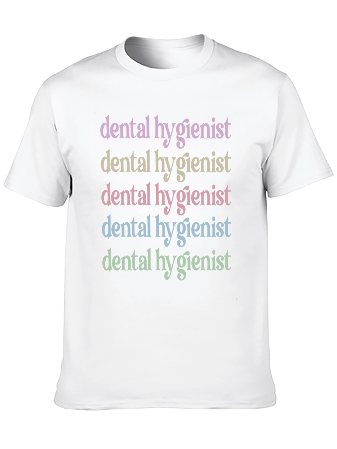 Camiseta Dental Higienista Diseño Retro