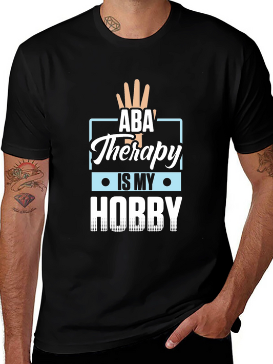 Camiseta Terapia ABA es mi Hobby para entusiastas del ABA