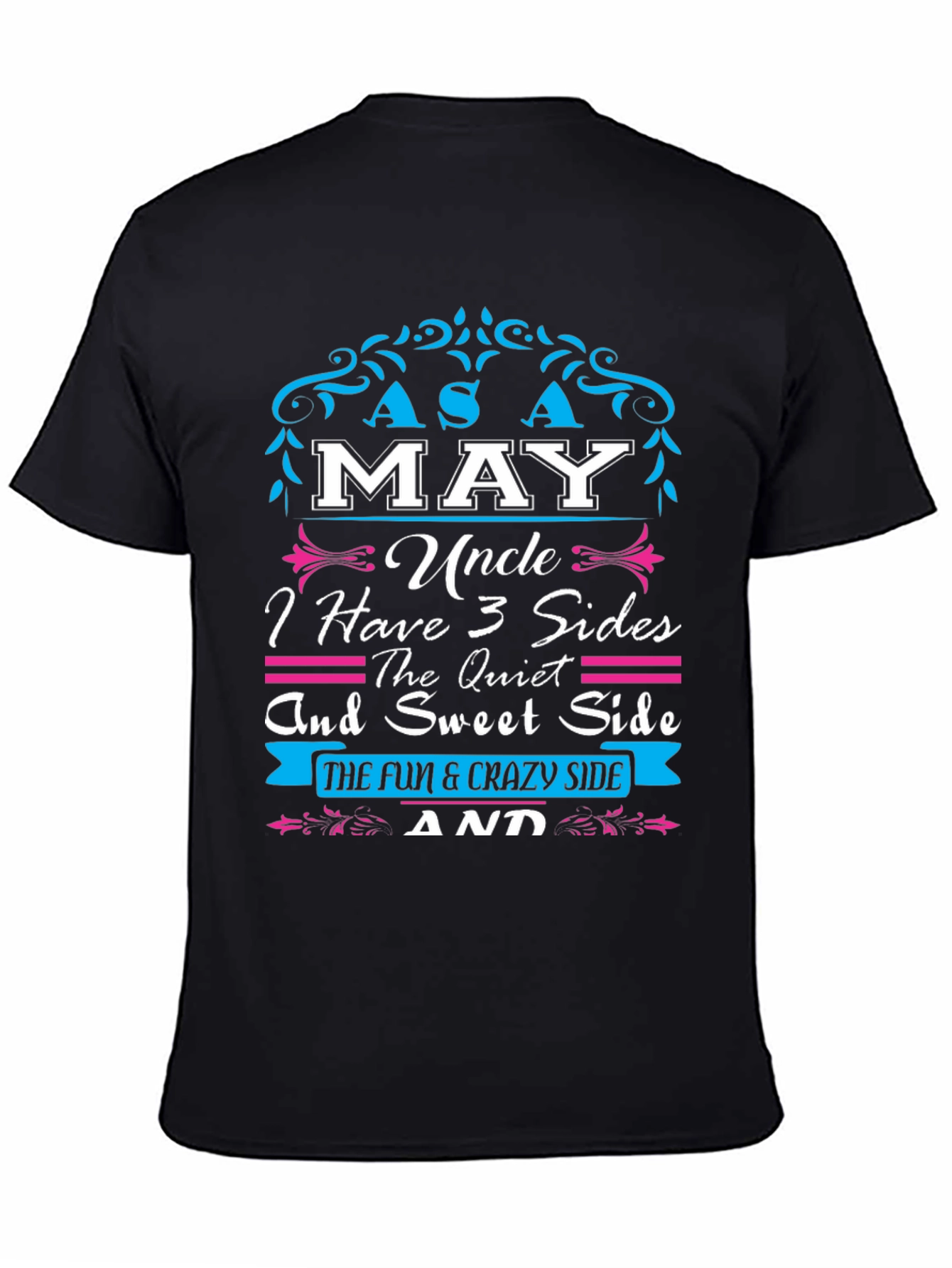 Camiseta Tío de Mayo: 3 Lados