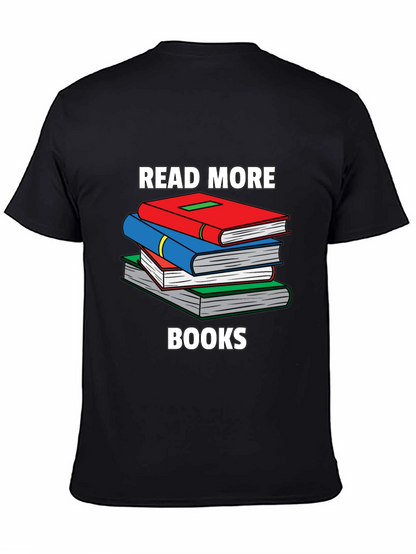 Camiseta Negra Read More Books
