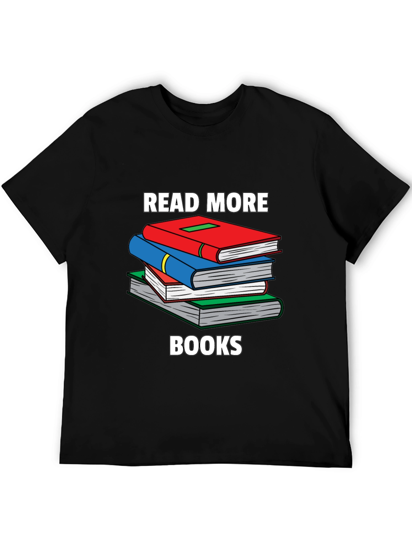Camiseta Negra Read More Books