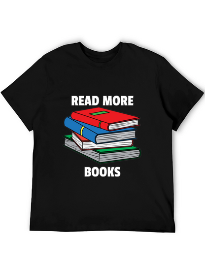 Camiseta Negra Read More Books