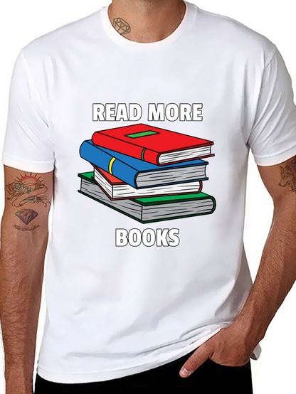 Camiseta Negra Read More Books