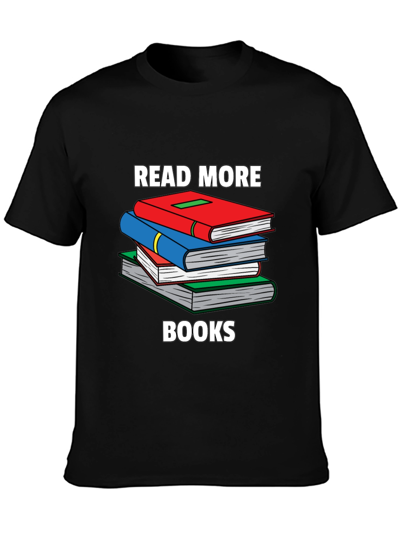 Camiseta Negra Read More Books