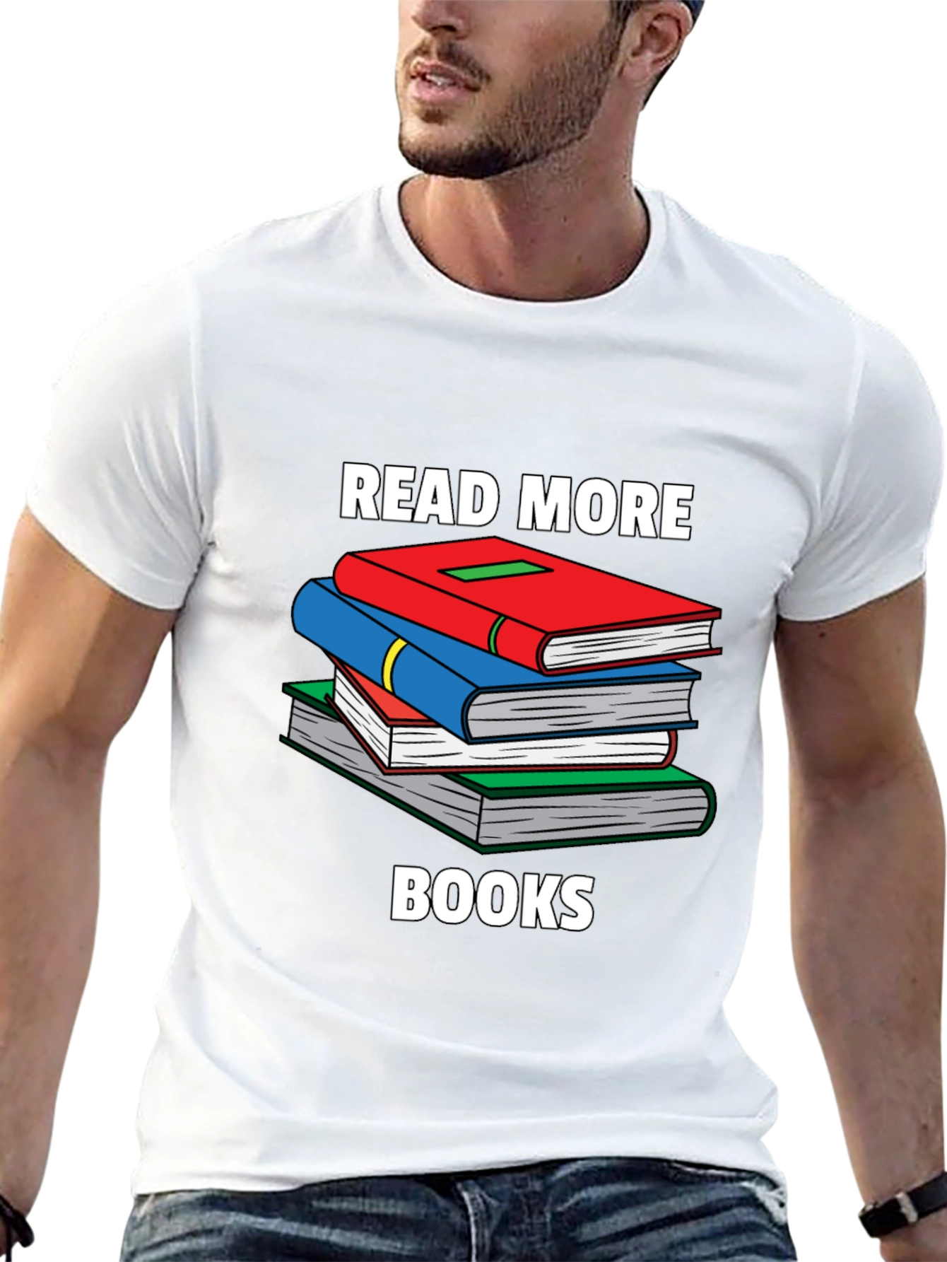 Camiseta Negra Read More Books