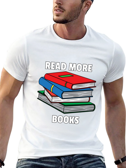 Camiseta Negra Read More Books