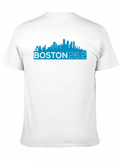 Camiseta Boston Marathon 26.2 2019
