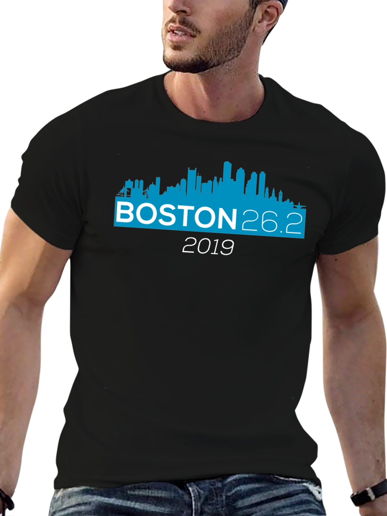 Camiseta Boston Marathon 26.2 2019