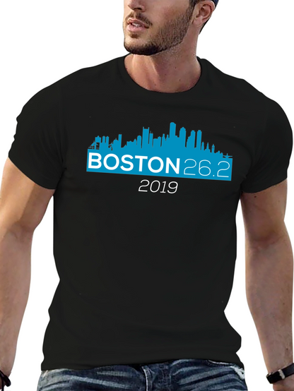 Camiseta Boston Marathon 26.2 2019