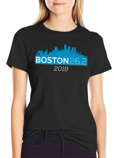 Camiseta Boston Marathon 26.2 2019