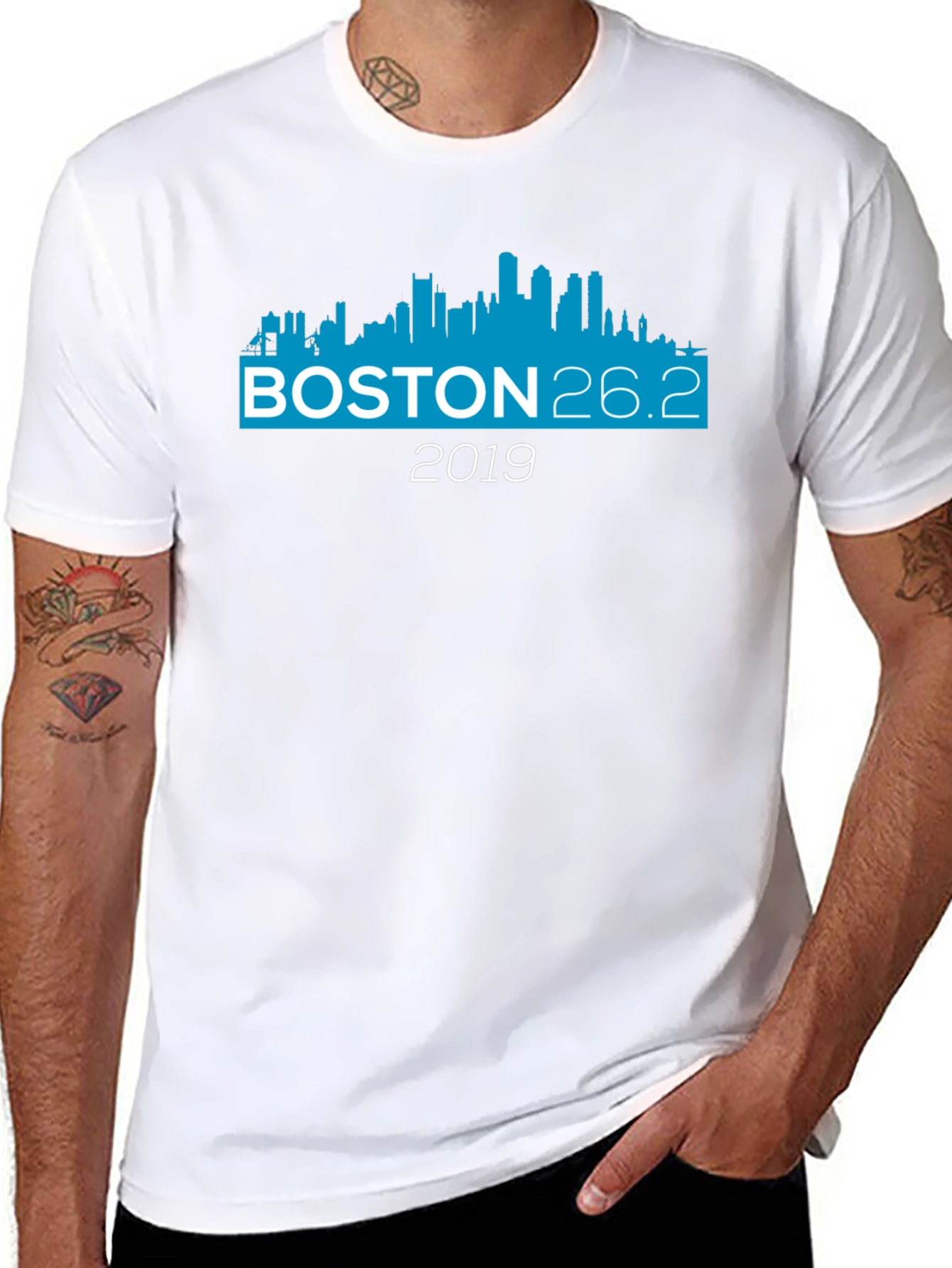 Camiseta Boston Marathon 26.2 2019