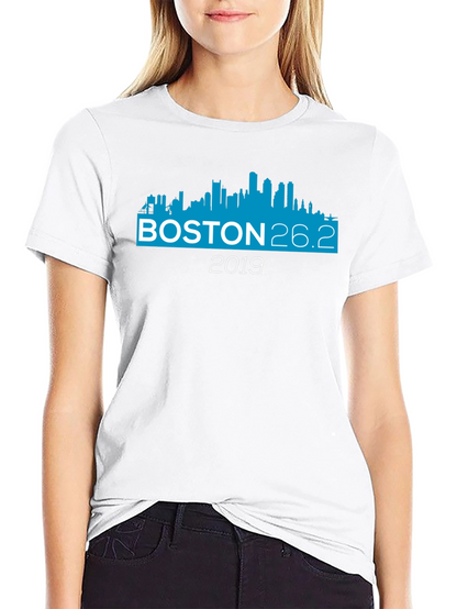 Camiseta Boston Marathon 26.2 2019
