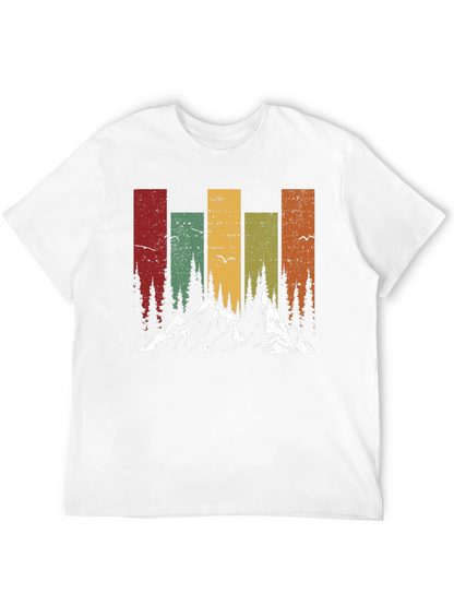 Camiseta Retro de Montaña y Naturaleza