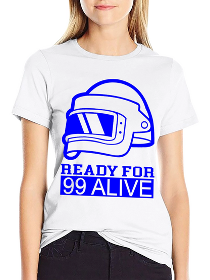 Camiseta Negra PUBG: Listo para la Acción