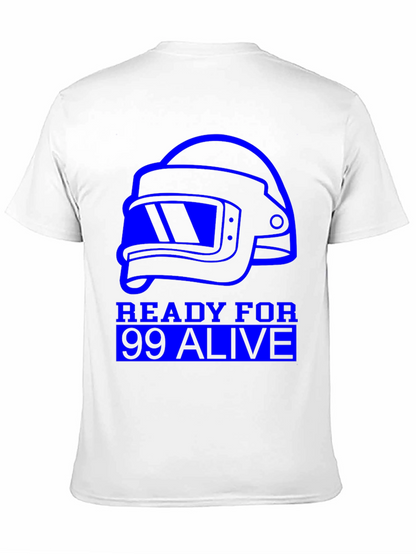 Camiseta Negra PUBG: Listo para la Acción