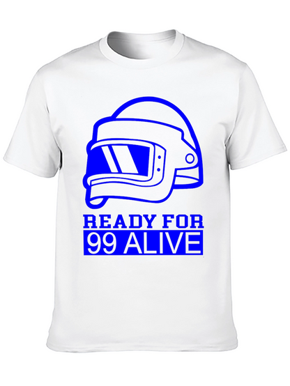 Camiseta Negra PUBG: Listo para la Acción