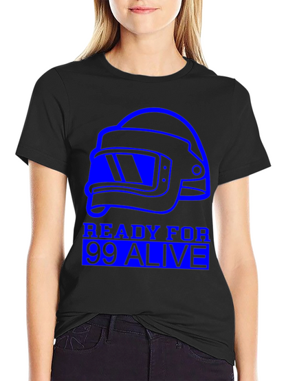 Camiseta Negra PUBG: Listo para la Acción
