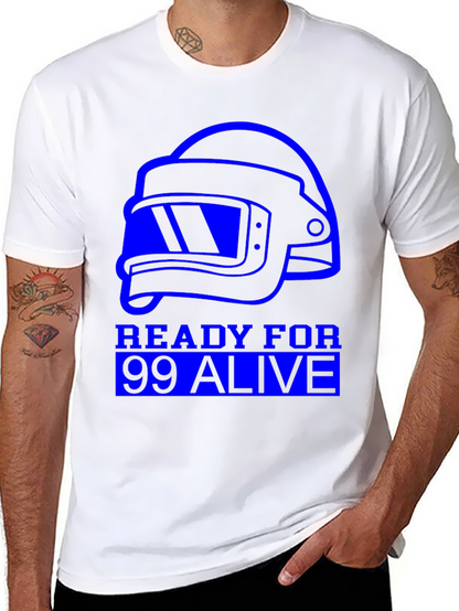 Camiseta Negra PUBG: Listo para la Acción