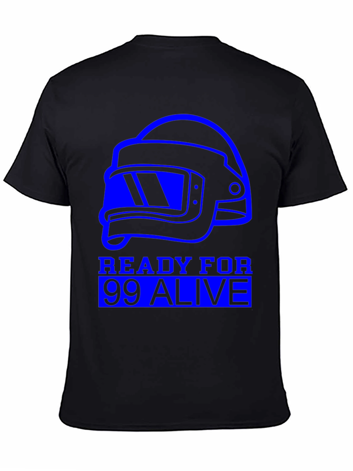 Camiseta Negra PUBG: Listo para la Acción