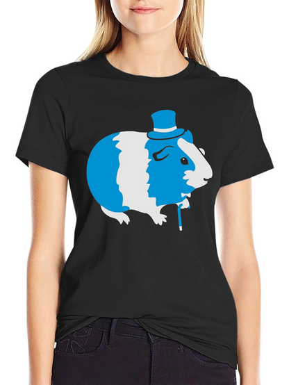 Camiseta Negra con Cuyo Elegante
