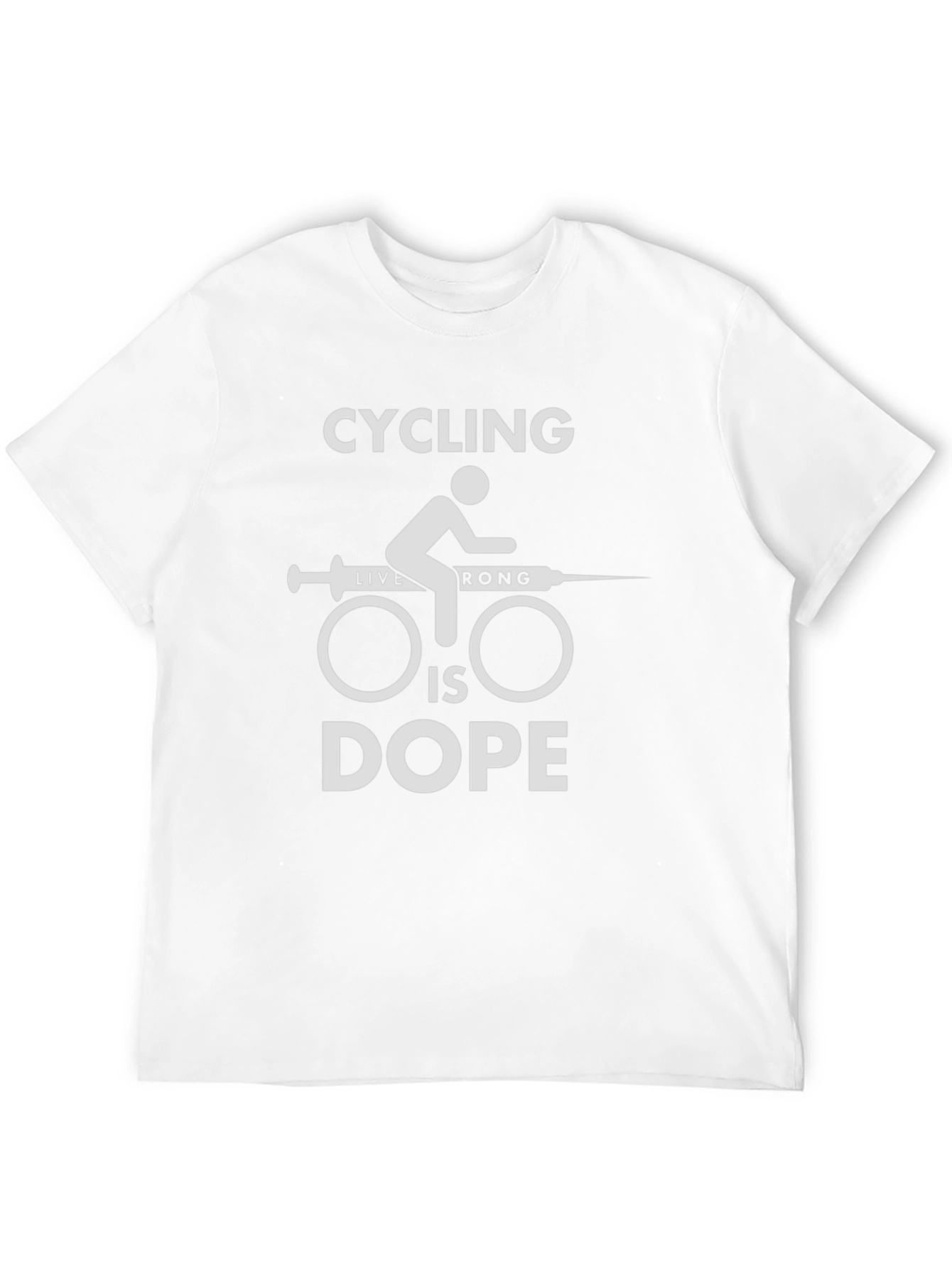Camiseta Ciclismo Dope Negra para Hombre
