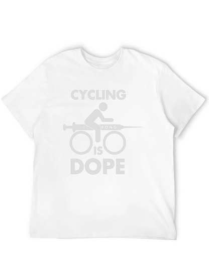 Camiseta Ciclismo Dope Negra para Hombre