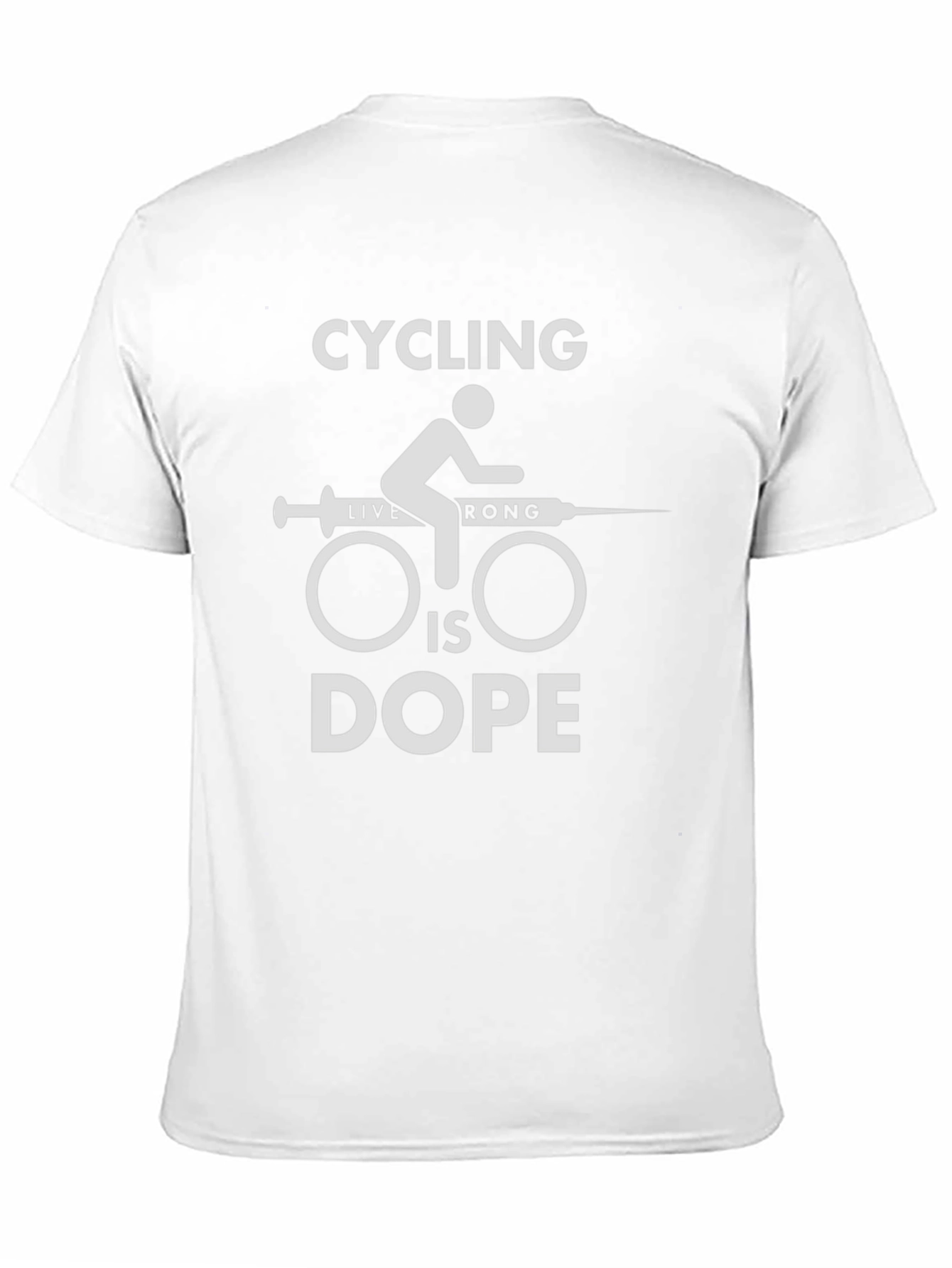 Camiseta Ciclismo Dope Negra para Hombre