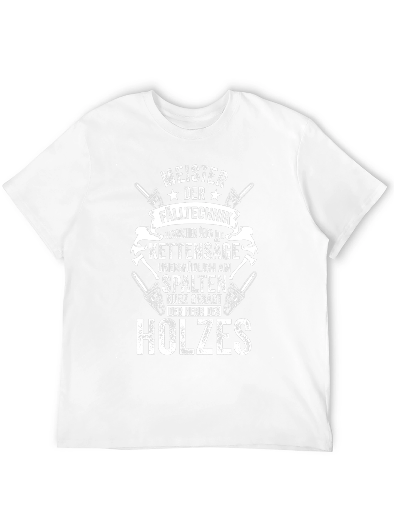Camiseta Negra: Maestro de la Técnica Forestal