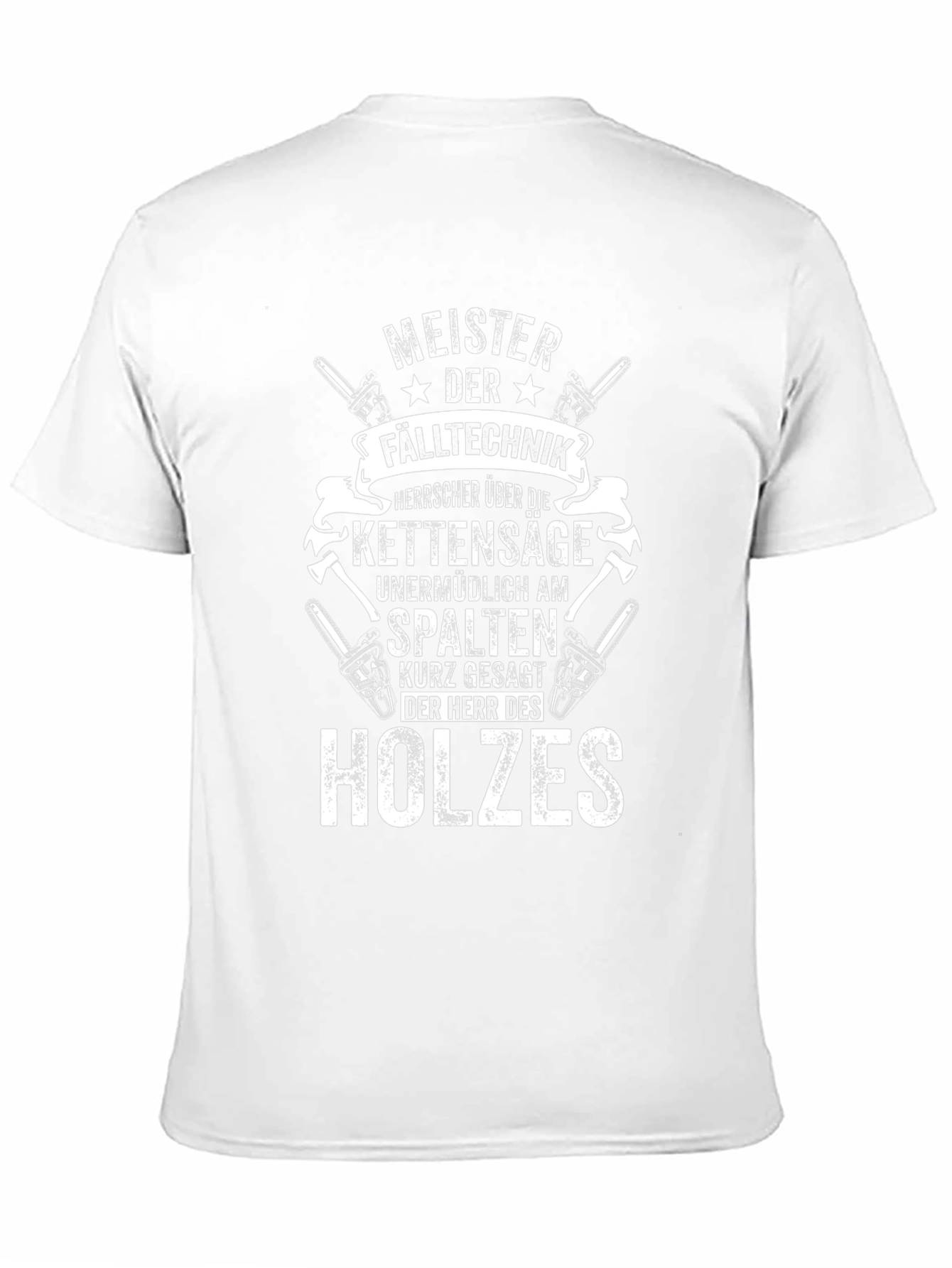 Camiseta Negra: Maestro de la Técnica Forestal