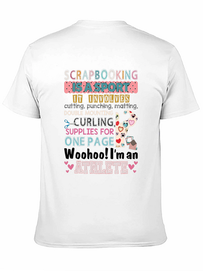 Camiseta Scrapbooking: Es un Deporte