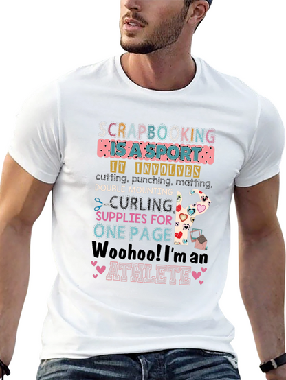 Camiseta Scrapbooking: Es un Deporte