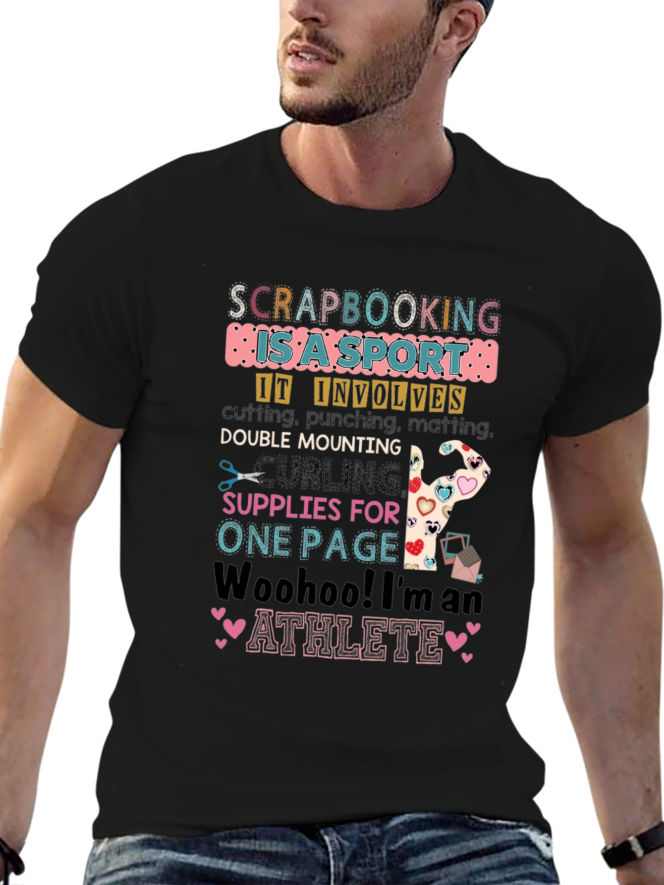 Camiseta Scrapbooking: Es un Deporte