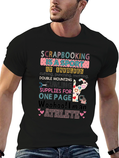 Camiseta Scrapbooking: Es un Deporte