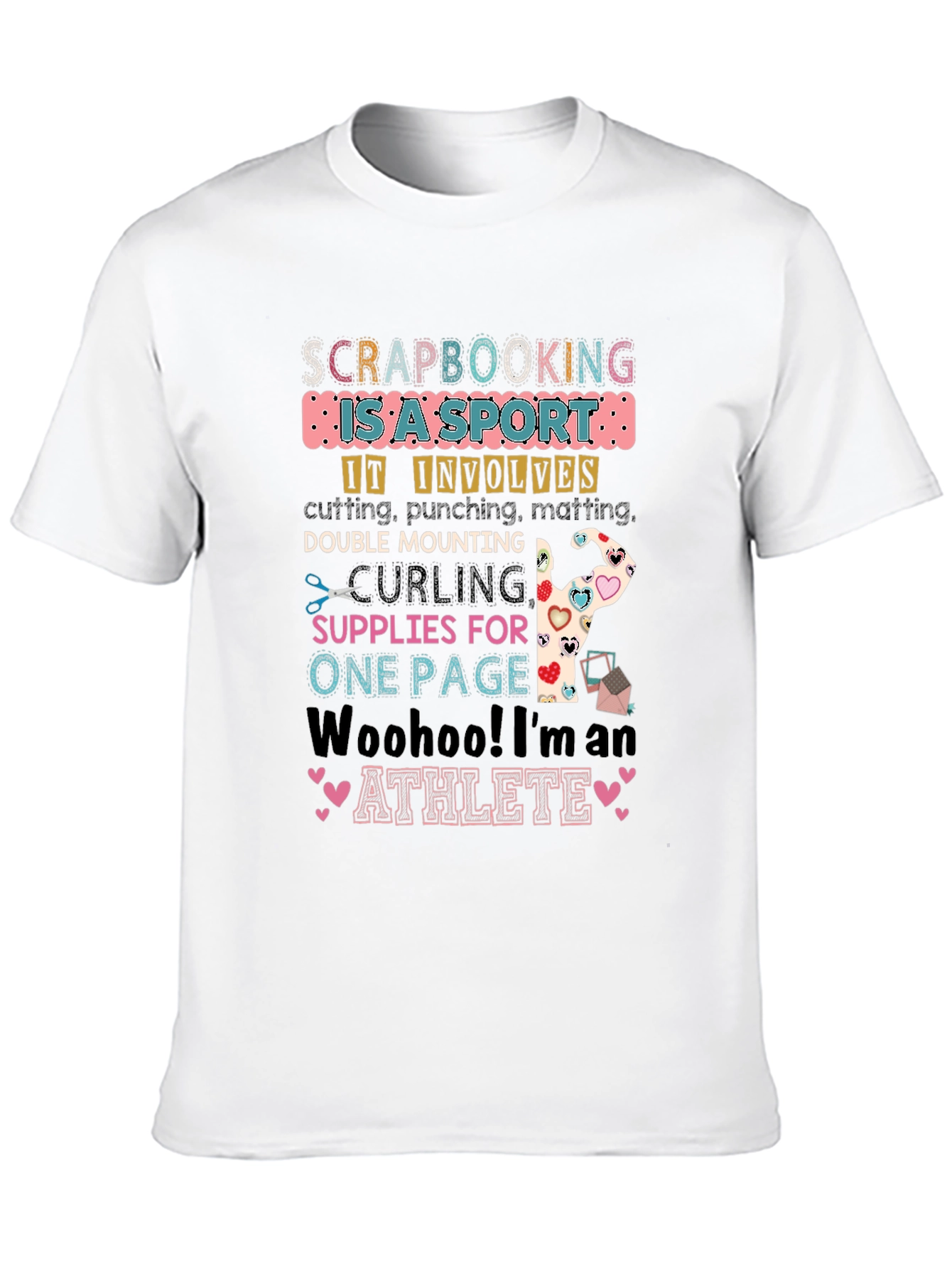 Camiseta Scrapbooking: Es un Deporte