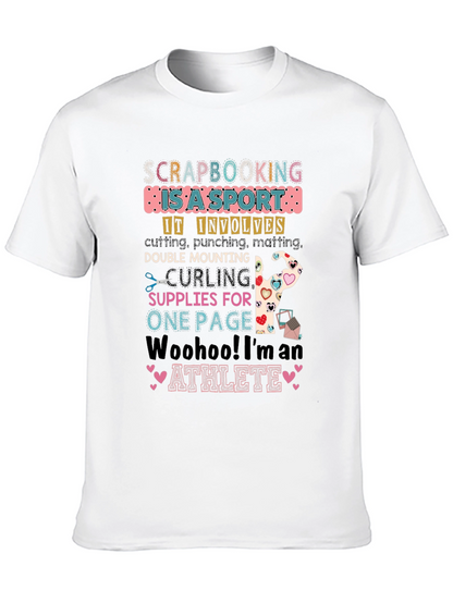 Camiseta Scrapbooking: Es un Deporte