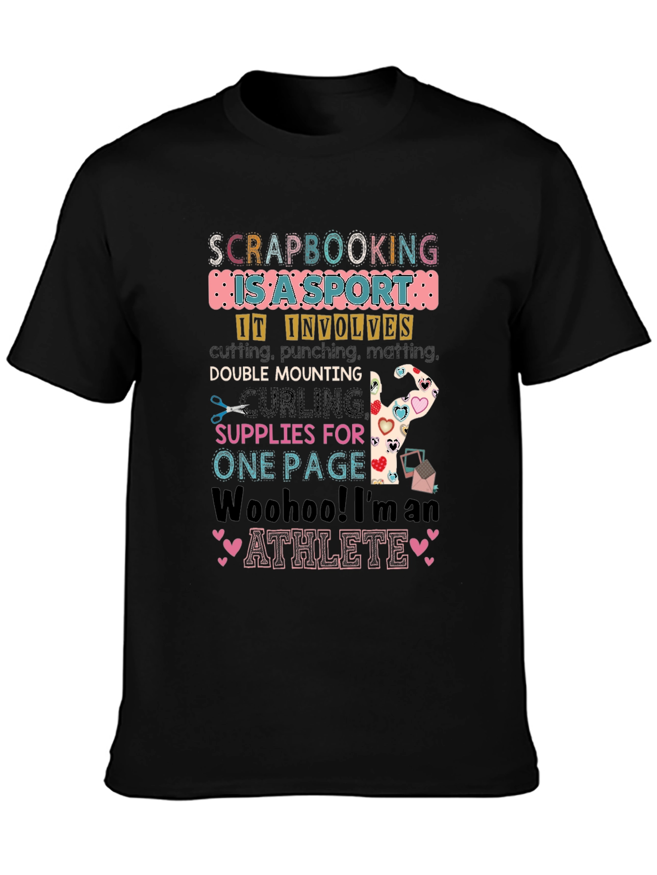 Camiseta Scrapbooking: Es un Deporte