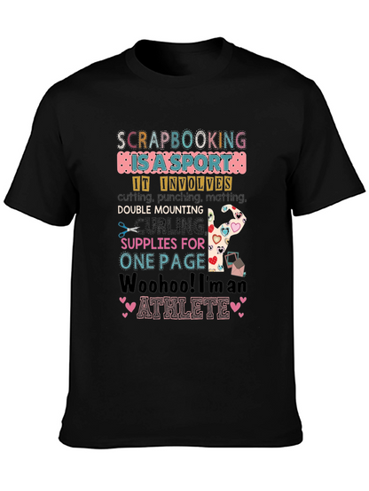 Camiseta Scrapbooking: Es un Deporte
