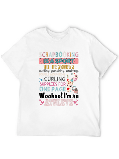 Camiseta Scrapbooking: Es un Deporte