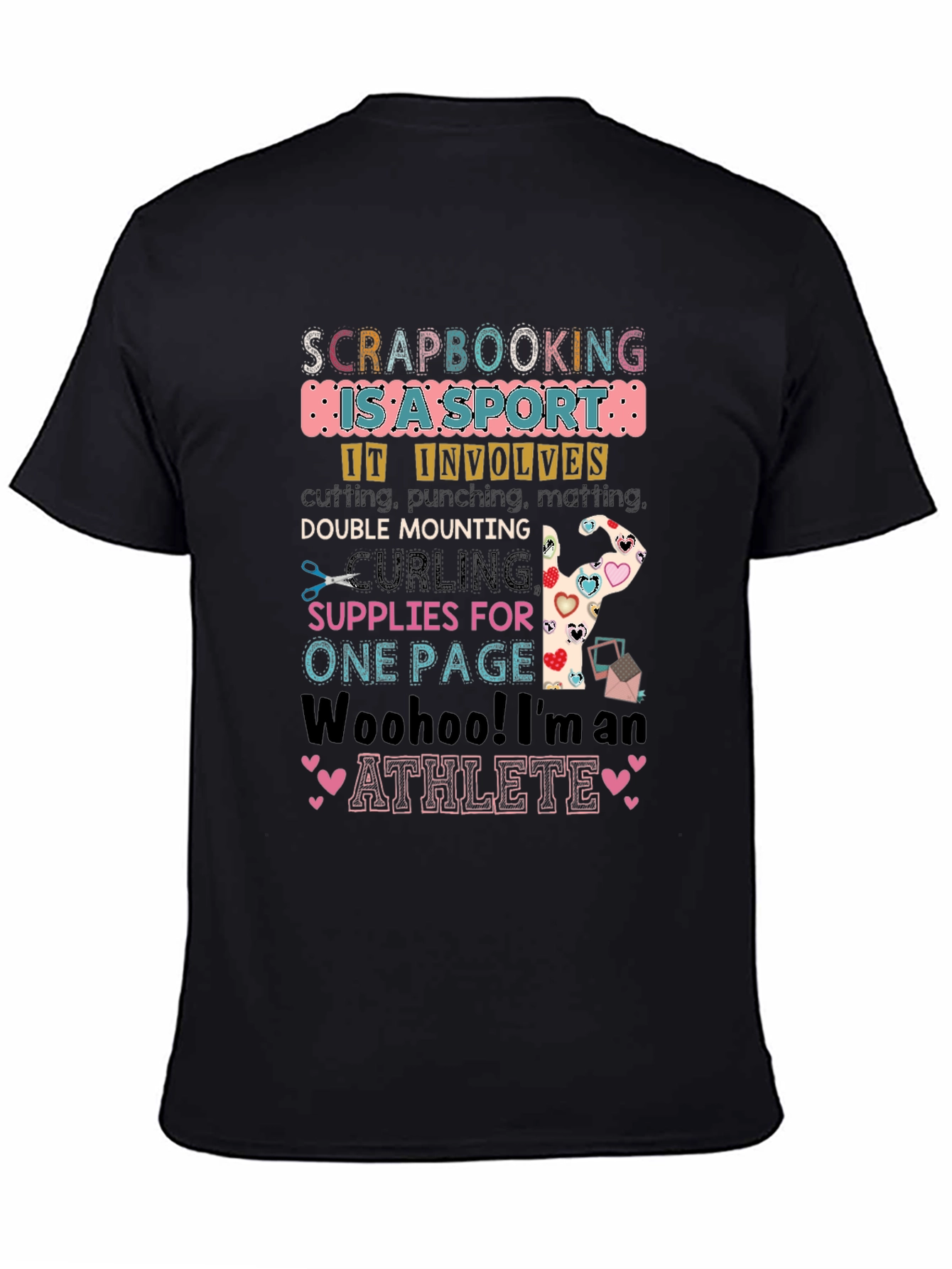Camiseta Scrapbooking: Es un Deporte
